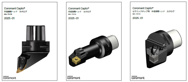 製品カタログ、Coromant Captoカタログ、総合カタログ